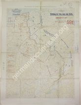 Дело 195. Карта положения французских, английских и бельгийских войск на Западном фронте на 26.06.1917г. М 1:750 000