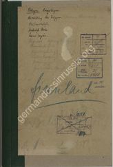 Akte 35. Dokumente des Stabes des Pionier-Bataillons Nr. 27 des XXI. Armee-Korps 