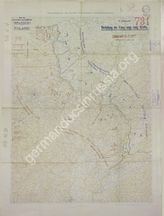 Дело 210. Карта положения французских, английских и бельгийских войск на Западном фронте на 15.11.1917г. М 1:750 000