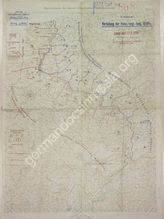 Дело 226. Карта положения французских, английских и бельгийских войск на Западном фронте на 31.03.1918г. М 1:750 000