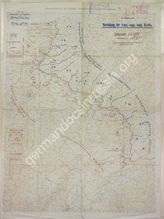 Дело 227. Карта положения французских, английских и бельгийских войск на Западном фронте на 05.04.1918г. М 1:750 000