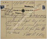Akte 423. Personalakte des Unterzahlmeisters Otto Vogel (19.5.1877 in Wünschendorf/Laubau) sowie Krankenakte des Feldpostsekretärs August Scheele (27.4.1865 in Calbe)