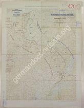 Дело 177. Карта положения французских, английских и бельгийских войск на Западном фронте на 25.02.1917г. М 1:750 000