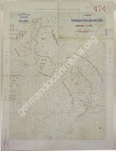 Дело 178. Карта положения французских, английских и бельгийских войск на Западном фронте на 01.03.1917г. М 1:750 000