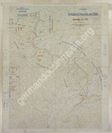 Дело 179. Карта положения французских, английских и бельгийских войск на Западном фронте на 09.03.1917г. М 1:750 000
