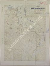 Дело 187. Карта положения французских, английских и бельгийских войск на Западном фронте на 24.04.1917г. М 1:750 000