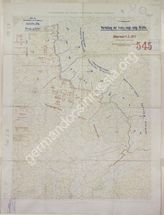 Дело 190. Карта положения французских, английских и бельгийских войск на Западном фронте на 11.05.1917г. М 1:750 000