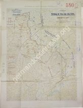 Дело 194. Карта положения французских, английских и бельгийских войск на Западном фронте на 15.06.1917г. М 1:750 000