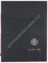 Akte 475. Mitgliedsliste der Vereinigung der Angehörigen des Divisionsstabes der 84. Infanterie-Division: Vadiv 84