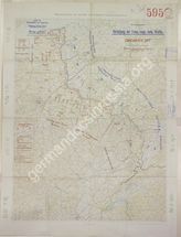 Дело 196. Карта положения французских, английских и бельгийских войск на Западном фронте на 30.06.1917г. М 1:750 000