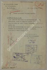 Akte 41. Unterlagen des Stabsoffiziers der Luftschiffertruppen der Heeresgruppe „Kronprinz Rupprecht“