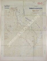 Дело 206. Карта положения французских, английских и бельгийских войск на Западном фронте на 07.10.1917г. М 1:750 000