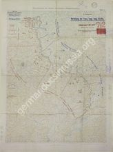Дело 207. Карта положения французских, английских и бельгийских войск на Западном фронте на 27.10.1917г. М 1:750 000