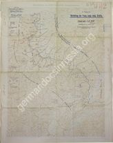 Дело 249. Карта положения французских, английских и бельгийских войск на Западном фронте на 02.08.1918г. М 1:750 000
