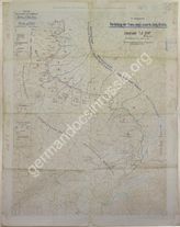 Дело 251. Карта положения французских, английских и бельгийских войск на Западном фронте на 07.08.1918г. М 1:750 000