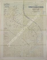 Дело 255. Карта положения французских, английских и бельгийских войск на Западном фронте на 16.08.1918г. М 1:750 000