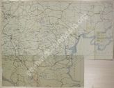 Akte 277. Karte Nr. 12 (AOK 11): Karte zur Transportlage auf dem Balkan – Stand 30.09.1918