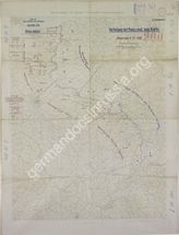 Дело 297. Карта положения французских, английских и бельгийских войск на Западном фронте на 08.11.1916г.М 1:750 000