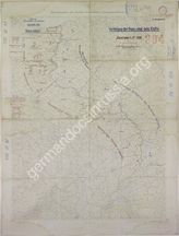 Дело 298. Карта положения французских, английских и бельгийских войск на Западном фронте на 14.11.1916г.М 1:750 000