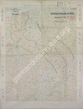 Дело 299. Карта положения французских, английских и бельгийских войск на Западном фронте на 30.11.1916г.М 1:750 000
