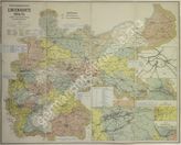 Akte 303. Eisenbahnkarte Deutschlands mit eingetragenen Abbauräumen von Stein- und Braunkohle, M 1:1 300 000