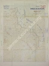 Дело 211. Карта положения французских, английских и бельгийских войск на Западном фронте на 26.11.1917г. М 1:750 000