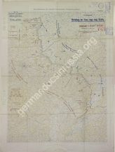 Дело 212. Карта положения французских, английских и бельгийских войск на Западном фронте на 04.12.1917г. М 1:750 000