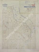 Дело 221. Карта положения французских, английских и бельгийских войск на Западном фронте на 07.02.1918г. М 1:750 000