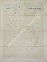 Дело 288. Карта положения французских, английских и бельгийских войск на Западном фронте на 12.06.1916г.М 1:750 000