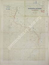 Дело 287. Карта положения французских, английских и бельгийских войск на Западном фронте на 23.05.1916г.М 1:750 000
