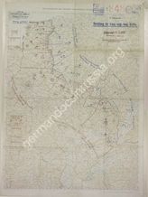 Дело 225. Карта положения французских, английских и бельгийских войск на Западном фронте на 11.03.1918г. М 1:750 000