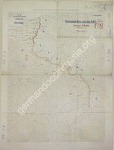 Дело 286. Карта положения французских, английских и бельгийских войск на Западном фронте на 09.05.1916г.М 1:750 000