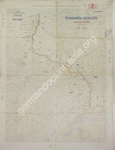 Дело 285. Карта положения французских, английских и бельгийских войск на Западном фронте на 05.04.1916г.М 1:750 000