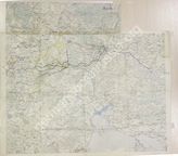 Akte 268. Lagekarte Nr. 3 der deutschen und österreich-ungarischen Streitkräfte des AOK 11 in Serbien und in Griechenland vom 15.-24.09.1918, M 1:200 000