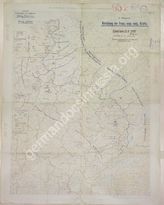 Дело 244. Карта положения французских, английских и бельгийских войск на Западном фронте на 30.06.1918г. М 1:750 000